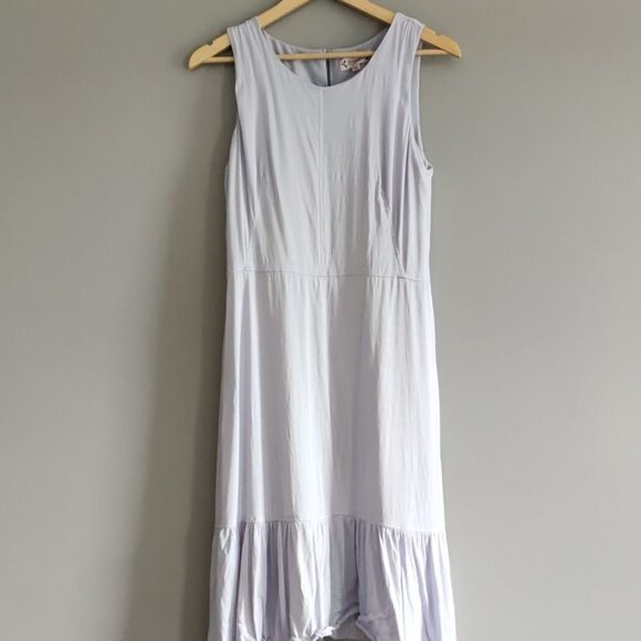 ✔️⚓Sleeveless Shift Flounce Dress - Picture 1 of 4